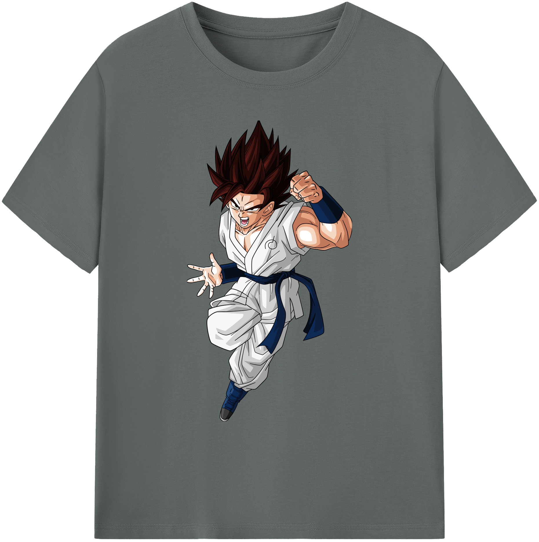 （画像用） ドラゴンボール 孫 悟飯（そんごはん）DRAGON BALL Son Gohan 綿100％ メンズ半袖Tシャツ｜肌触りやわらか＆通気性
